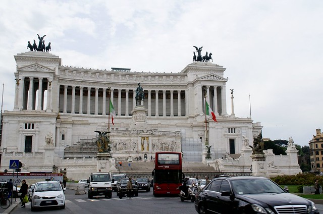 Rom, Piazza Venezia,Vittoriano (Monument for Vittorio Emanuele II.)