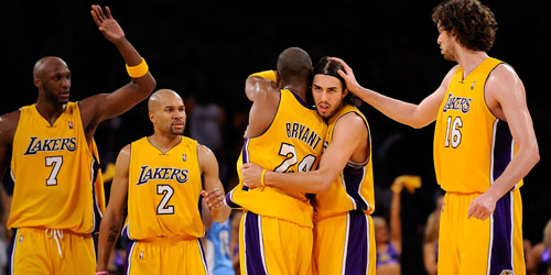 LAKERS ate the Nuggets,will make Magic disappear...! 3-1 LAKERS won the CHaMPionship and a repeat 2010:-)