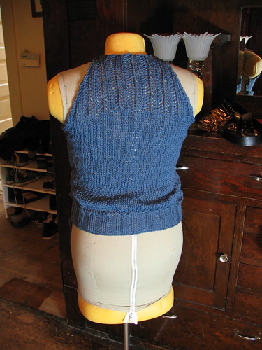 The back of the Three Hour Sweater -- loose version | Flickr