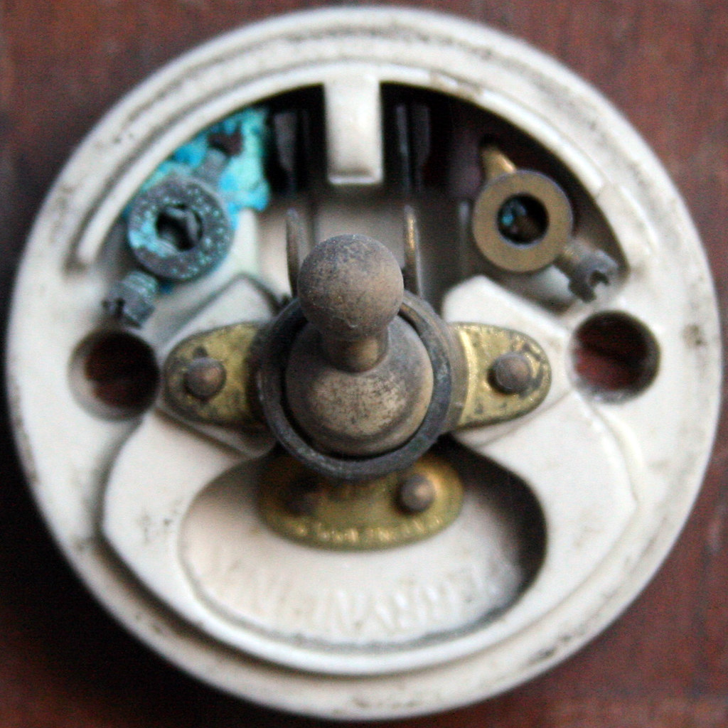 vintage light switch