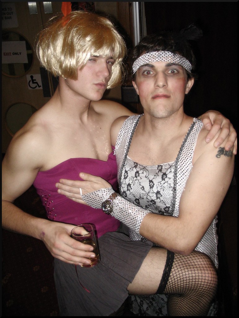 Cross Dressers Dave And Brandon Being Sexy Charlie Foster Flickr