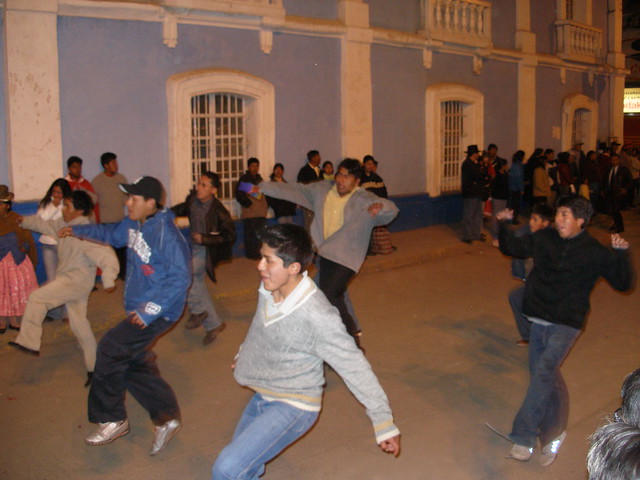 Street festival in Puno