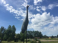 Steele, North Dakota: World's Largest Sandhill Crane