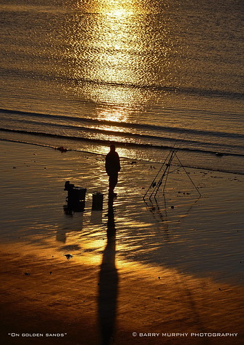 sunset golden fishing peel isleofman goldensands barrymurphy