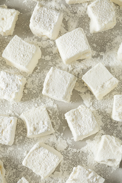 Homemade Sweet Square Marshmallows