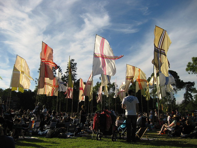 womadelaide 2009 c - flags
