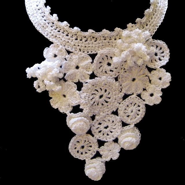 Bridal Flower Necklace