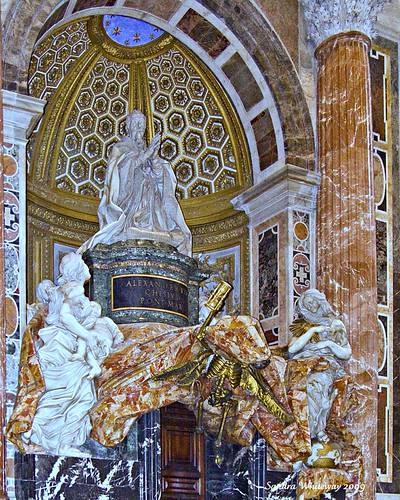 Tomb of Pope Alexander VII | by Sandra Whiteway