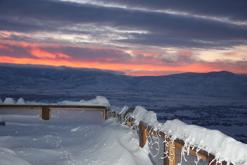 christmas snow sunrise utah heber deck views midway 2008 interlaken jungfrau viewfromdeck frommydeck jungfrauhill