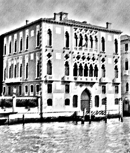 Venice palace sketch lll | I tried another take on this imag… | Flickr
