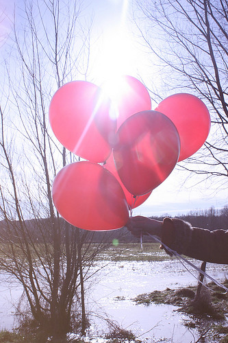 ruby balloons
