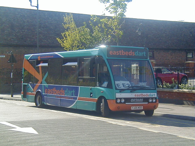East Beds Dart Optare Solo.YJ05WDD