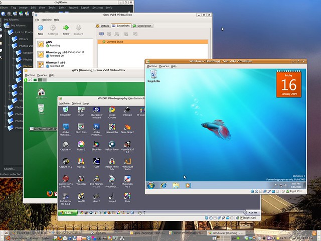 Windows 7 running under Ubuntu Linux | Using Sun's Virtualbo… | Flickr