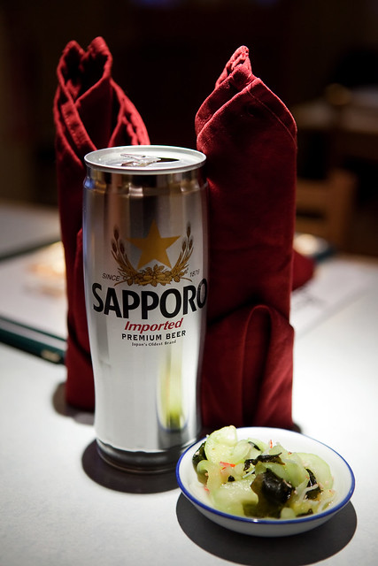 Sapporo at Domo Sushi