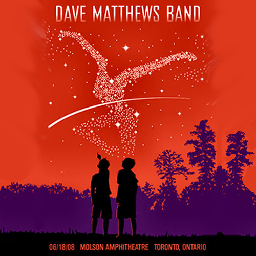 Dave Matthews Band album cover for the June 18, 2008 show at the Molson Amp...