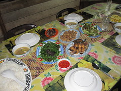 Kelabit Highlands 53 - The dinner that we collected