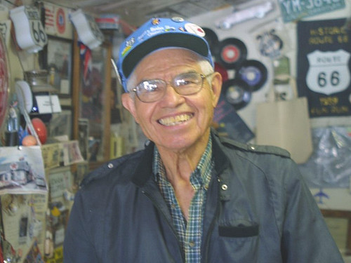 Seligman AZ - Angel Delgadillo, Founder of the Historic Route 66 Assoc | by Johns Never Home