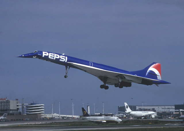 F-BTSD Air France [Pepsi]  Concorde at Dublin