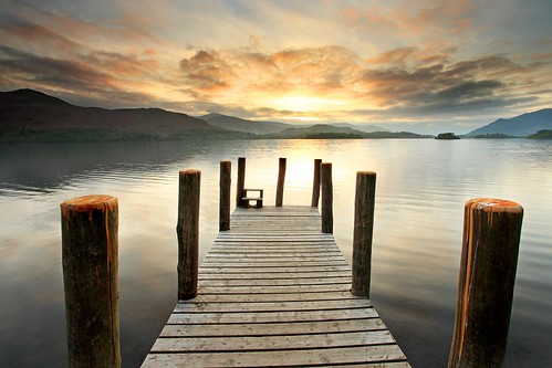 Derwent Water Jetty by Tony Armstrong-Sly