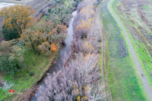 dji phantom4pro airialview dreyerpicturescom drone roseville california unitedstates us aerial high patterns trees colors river water