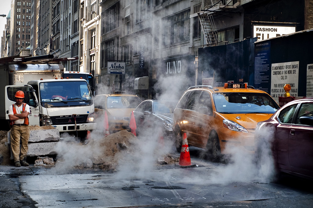 Smoke on New York by davic