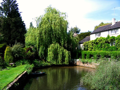 The Mill Pond at Mill Dene Garden, Blockley, Cotswolds by UGArdener