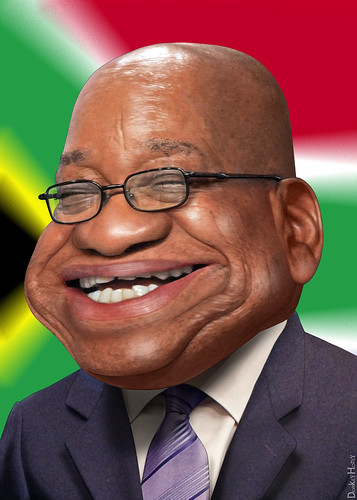 Jacob Zuma - Caricature | Jacob Gedleyihlekisa Zuma, aka Jac\u2026 | Flickr
