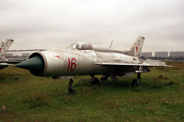 MiG-21 16 (Red) Soviet Air Force Khodynka