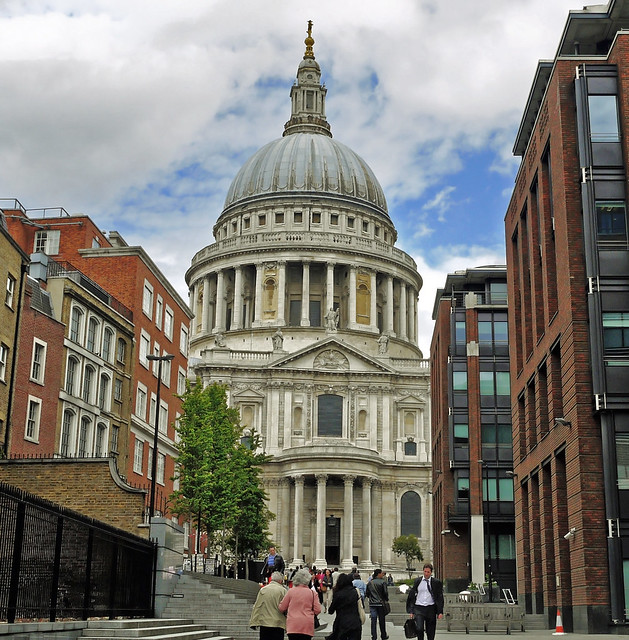 St Paul's from St Peter's Hill
