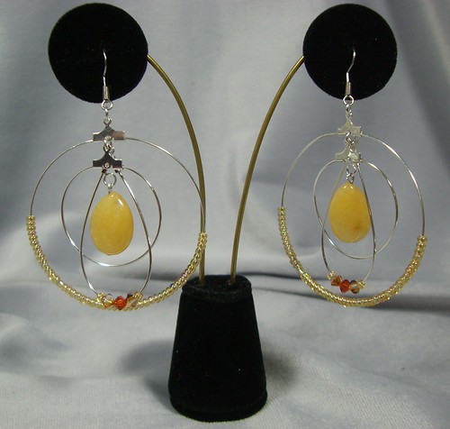 Amber Hoops | by Aralei
