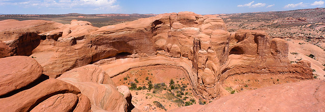 Canyon behind Delicate Arch... 20050704_8836-39