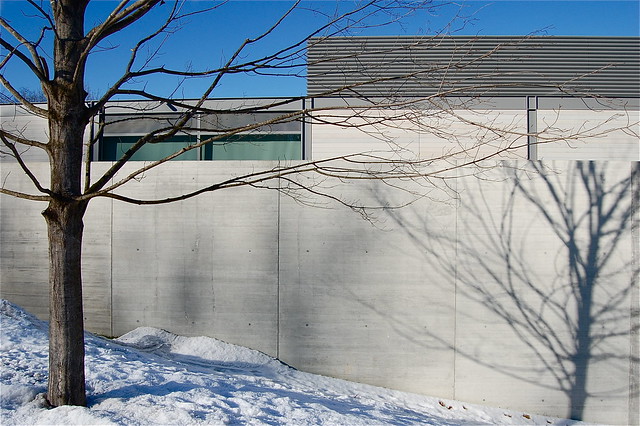 Stone Hill Center, Tadao Ando, architect, shadows