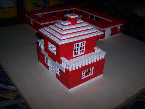 Tiled Roof & Railing | by PlasticBrickHead