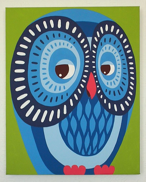 owl painting (7)