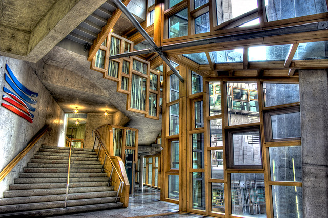 Stairs to the Debating Chamber