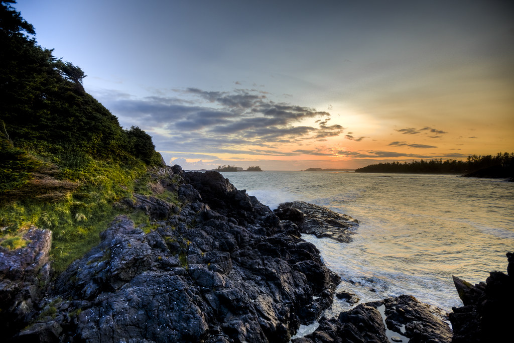 Tofino sunset HDR by chrismphillips