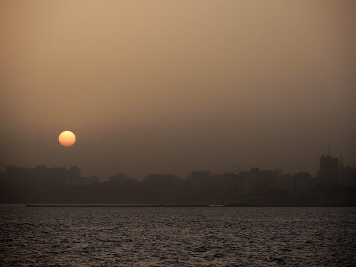 Hazy skies over Dakar by therealjanem, 