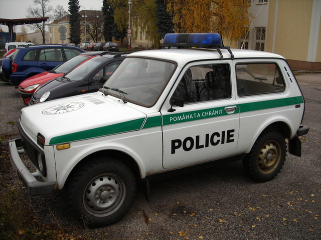 Czech state police - Lada Niva