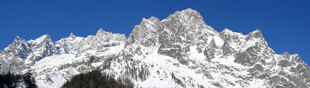 Vista dalla Val Ferret