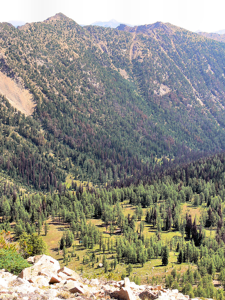 K06 Campsite from Two Peak Mtn | Bill Stanley | Flickr