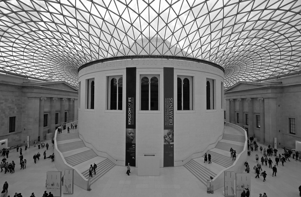 The Great Court, British Museum by John C Payne