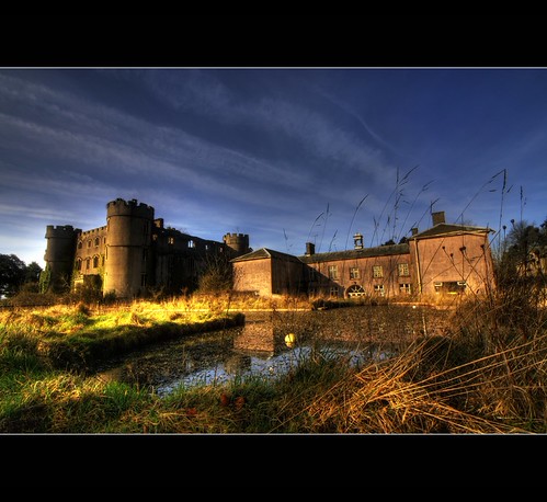 PONDSIDE REFLECTIONS - RUPERRA CASTLE by Wiffsmiff23 AWPF