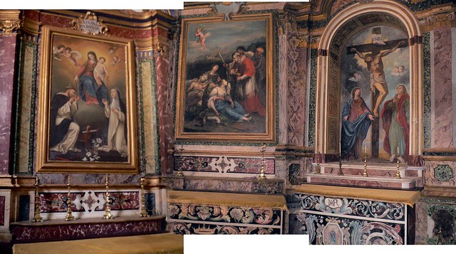 Collepardo (Fr) - Altari nella Certosa di Trisulti (Altars in the Carthusian Certosa)