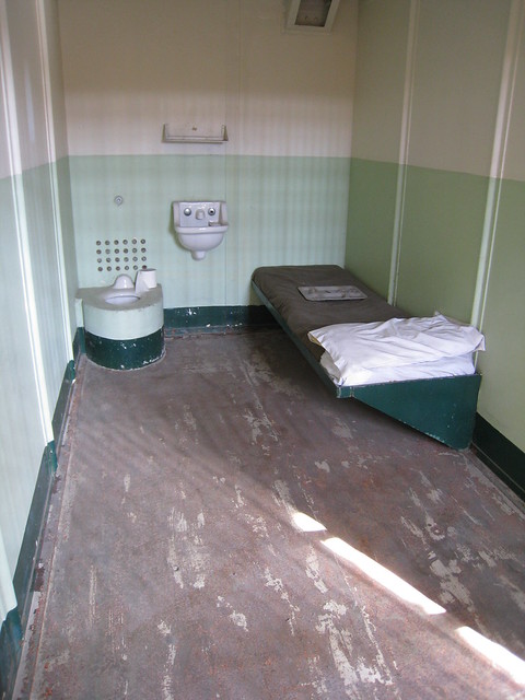 View of a D-block cell, Alcatraz