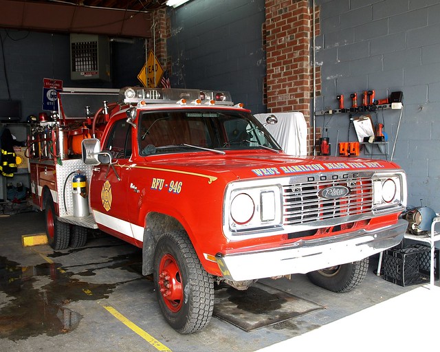 BFU-946 Brush Fire Truck, West Hamilton Beach Volunteer Fire Department, Queens, New York City