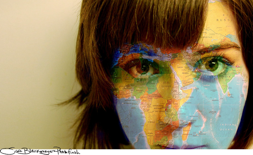 her face is a map of the world Her Face Is A Map Of The World Is A Map Of The World Flickr her face is a map of the world