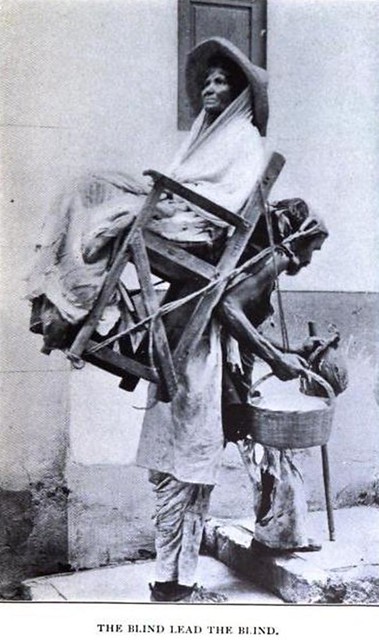 .El ciego guiando al ciego. Monterrey 1904