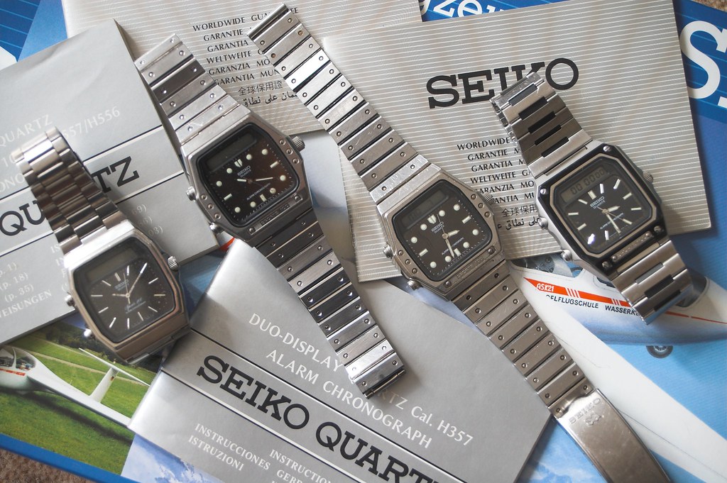Seiko Sports 100 Collection - 01 | My fledgling collection o… | Flickr