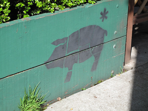 Pig Cuts of Meat Stencil | by oaktownjohnnyg