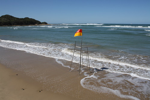sea color colour beach sand chair coke cocacola lifesaver gonubie eastlondonsouthafrica